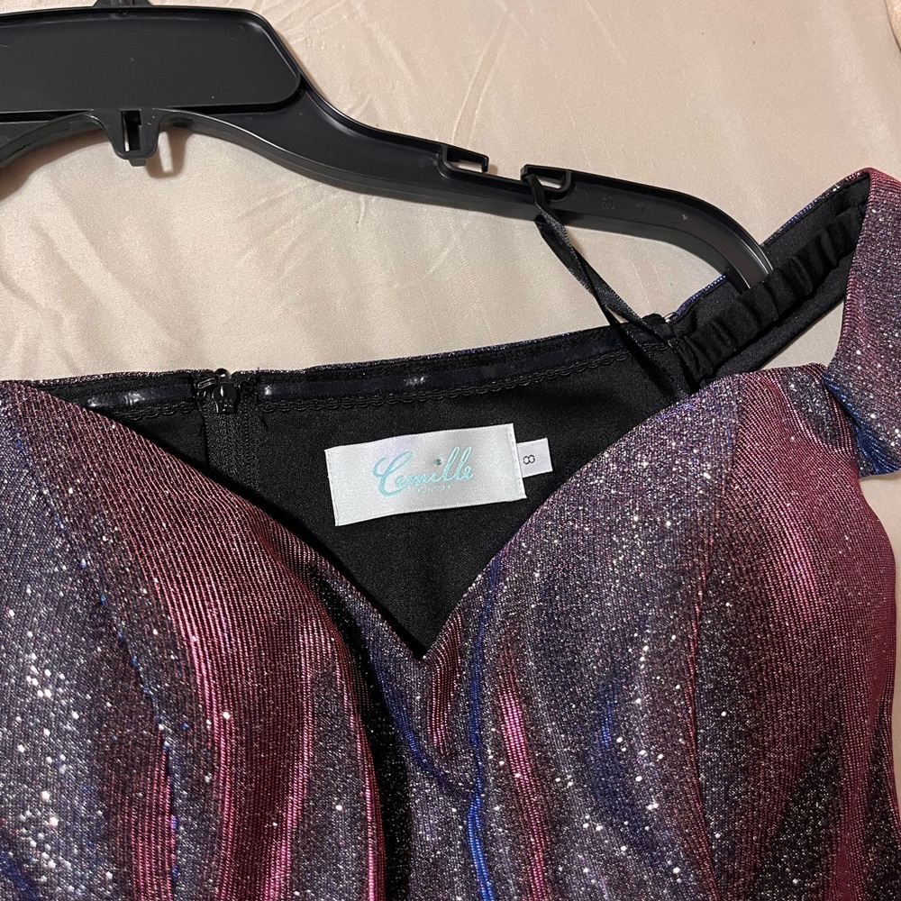 Cicelle Glittery Evening Dress